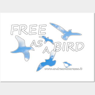 Free as a Bird Posters and Art